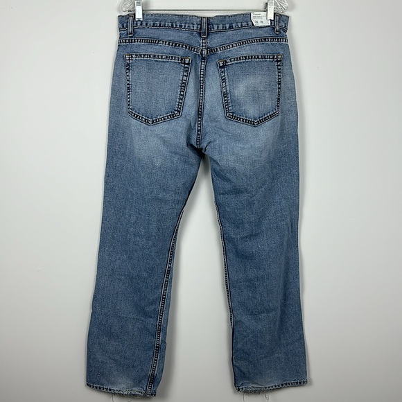 J. CREW MEN'S JEANS 34X30 STRAIGHT AZTECA VINTAGE BLUE - Picture 5 of 10